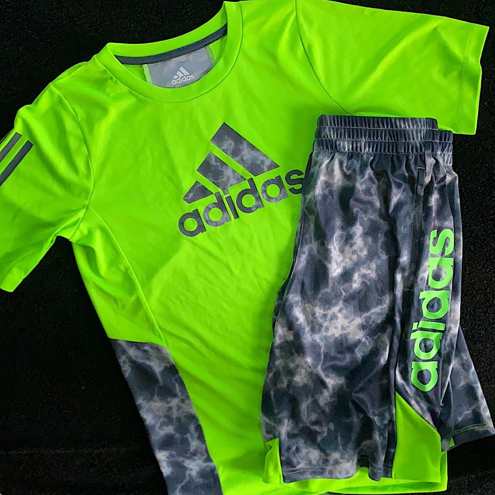 Adidas Shirt and Shorts Set